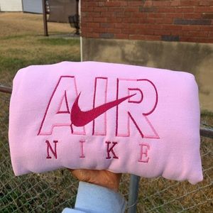 Air Nike embroidered sweatshirt